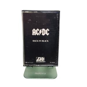 AC / DC Back In Black Tested Vintage Cassette Atlantic 1980 Pre-owned